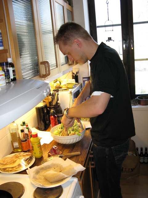 The Swedish chef is making lunch