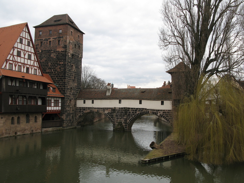 Down by the river, down by the banks of the river Pegnitz
