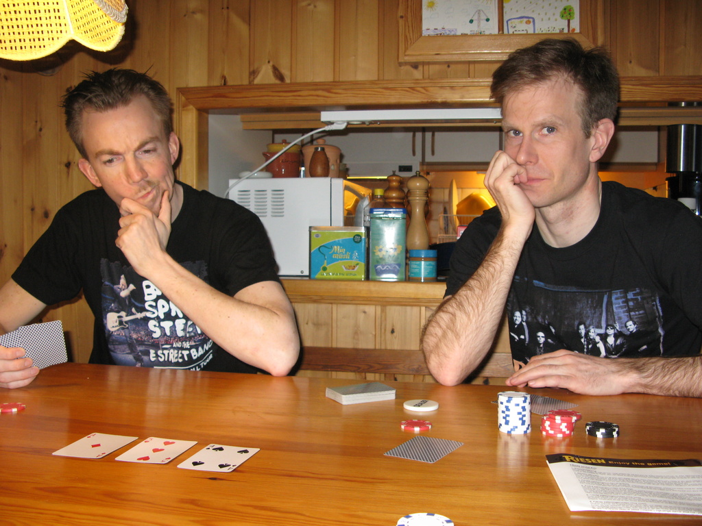 At least we look like were thinking....
